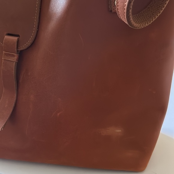 S-zone Genuine lather well made Shoulder tote bag.